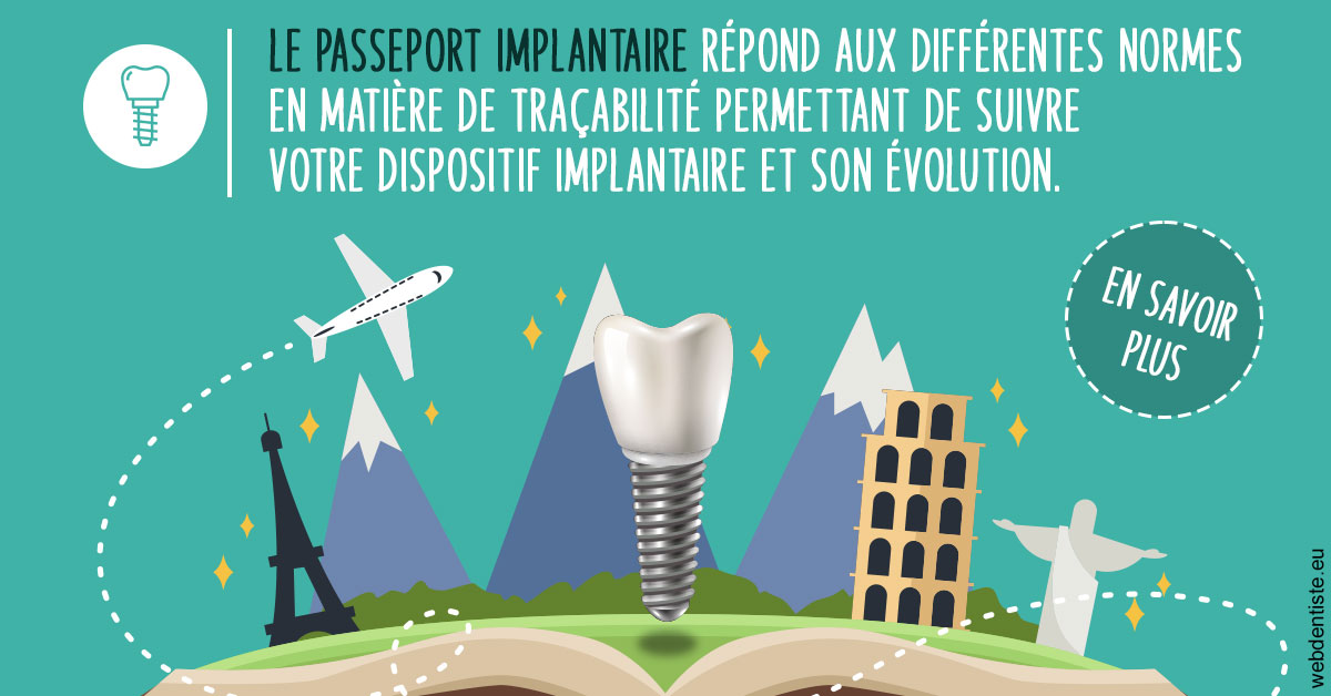https://www.dentistesmerignac.fr/Le passeport implantaire
